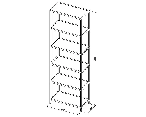 Заказать Стеллаж Allen Brau Liberty 60 1.33006.60 Медь браш в магазине сантехники Santeh-Crystal.ru
