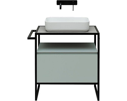 Приобрести Тумба под раковину Allen Brau Priority 70 1.31001.PWM Папирус матовый в магазине сантехники Santeh-Crystal.ru