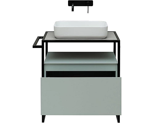 Приобрести Тумба под раковину Allen Brau Priority 70 1.31001.PWM Папирус матовый в магазине сантехники Santeh-Crystal.ru