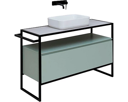 Заказать Тумба под раковину Allen Brau Priority 120 1.31004.PWM Папирус матовый в магазине сантехники Santeh-Crystal.ru