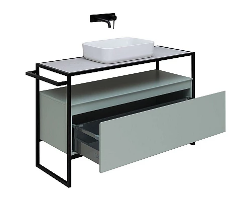 Заказать Тумба под раковину Allen Brau Priority 120 1.31004.PWM Папирус матовый в магазине сантехники Santeh-Crystal.ru