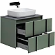 Заказать Тумба под раковину Allen Brau Reality 70 1.32004.CGM подвесная Олива матовая в магазине сантехники Santeh-Crystal.ru