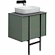 Заказать Тумба под раковину Allen Brau Reality 70 1.32004.CGM подвесная Олива матовая в магазине сантехники Santeh-Crystal.ru
