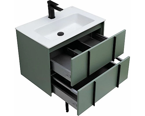 Заказать Тумба под раковину Allen Brau Reality 70 1.32004.CGM подвесная Олива матовая в магазине сантехники Santeh-Crystal.ru