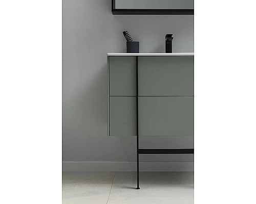 Заказать Тумба под раковину Allen Brau Reality 70 1.32004.CGM подвесная Олива матовая в магазине сантехники Santeh-Crystal.ru