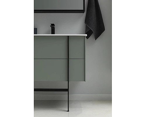 Заказать Тумба под раковину Allen Brau Reality 70 1.32004.CGM подвесная Олива матовая в магазине сантехники Santeh-Crystal.ru