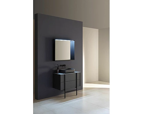 Заказать Тумба под раковину Allen Brau Reality 80 1.32005.AM подвесная Антрацит матовый в магазине сантехники Santeh-Crystal.ru