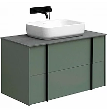 Тумба под раковину Allen Brau Reality 90 1.32006.CGM подвесная Олива матовая