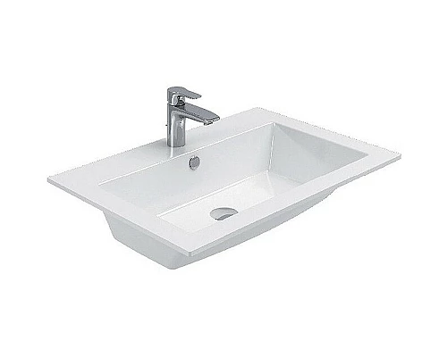 Заказать Комплект мебели для ванной Aquanet Lino 90 271957 подвесной Белый матовый в магазине сантехники Santeh-Crystal.ru