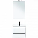 Комплект мебели для ванной Aquanet Lino 60 271951 подвесной Белый матовый