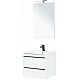 Купить Комплект мебели для ванной Aquanet Lino 60 271951 подвесной Белый матовый в магазине сантехники Santeh-Crystal.ru