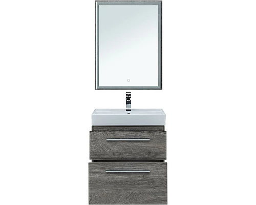 Заказать Комплект мебели для ванной Aquanet Nova 60 246281 подвесной Дуб рошелье в магазине сантехники Santeh-Crystal.ru