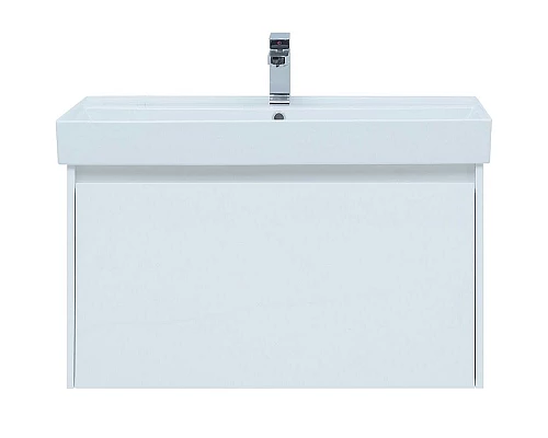 Заказать Тумба под раковину Aquanet Nova Lite 90 242257 подвесная Белая в магазине сантехники Santeh-Crystal.ru