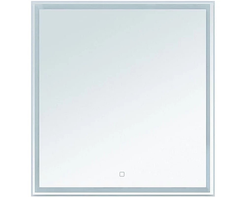 Заказать Зеркало Aquanet Nova Lite 75 242271 с подсветкой Белое в магазине сантехники Santeh-Crystal.ru