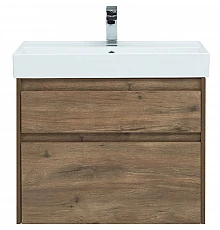 Тумба под раковину Aquanet Nova Lite 75 249515 подвесная Дуб рустикальный