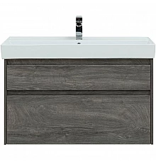 Тумба под раковину Aquanet Nova Lite 100 242582 подвесная Дуб рошелье