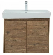 Тумба под раковину Aquanet Nova Lite 75 298852 подвесная Дуб рустикальный