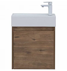 Тумба под раковину Aquanet Nova Lite 50 298855 подвесная Дуб рустикальный