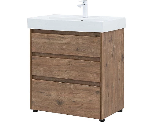 Приобрести Тумба под раковину Aquanet Nova Lite 75 302474 Дуб рустикальный в магазине сантехники Santeh-Crystal.ru