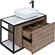 Заказать Тумба под раковину Aquanet Nova Lite Loft 75R 261657 подвесная Дуб рустикальный в магазине сантехники Santeh-Crystal.ru