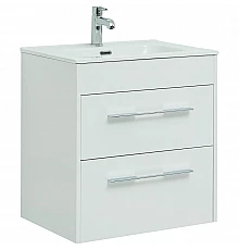 Тумба под раковину Aquanet Августа 60 277507 подвесная Белый глянец