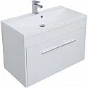 Тумба под раковину Aquanet Августа 90 274019 подвесная Белый глянец