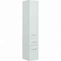 Шкаф пенал Aquanet Августа 35 R 274147 подвесной Белый глянец