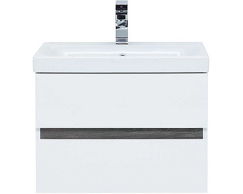 Заказать Тумба под раковину Aquanet Беркли 50 254288 подвесная Белый Дуб рошелье в магазине сантехники Santeh-Crystal.ru