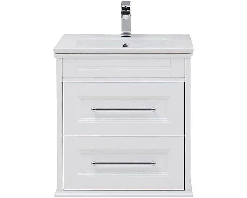 Купить Тумба под раковину Aquanet Бостон 60 209679 подвесная Белый матовый в магазине сантехники Santeh-Crystal.ru