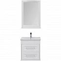 Комплект мебели для ванной Aquanet Бостон 60 210629 подвесной Белый матовый