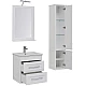 Приобрести Комплект мебели для ванной Aquanet Бостон 60 210629 подвесной Белый матовый в магазине сантехники Santeh-Crystal.ru