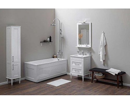 Заказать Комплект мебели для ванной Aquanet Бостон 212011 подвесной Ясень в магазине сантехники Santeh-Crystal.ru