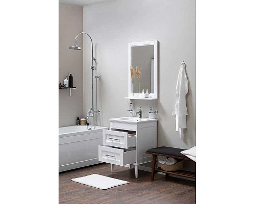 Заказать Комплект мебели для ванной Aquanet Бостон 212011 подвесной Ясень в магазине сантехники Santeh-Crystal.ru