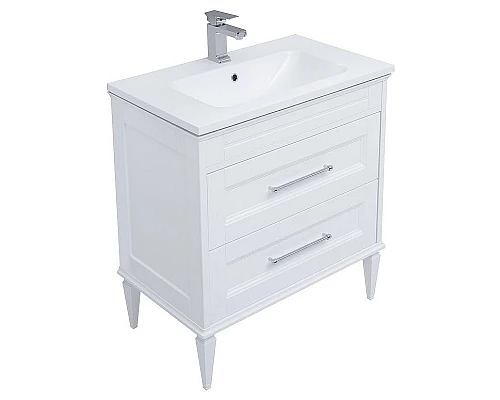 Заказать Комплект мебели для ванной Aquanet Бостон M 80 259387 подвесной Белый матовый в магазине сантехники Santeh-Crystal.ru