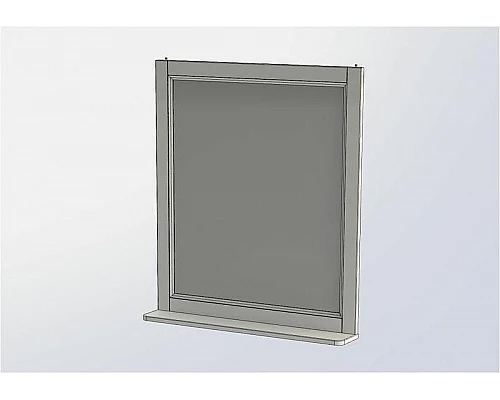 Купить Зеркало Aquanet Бостон М 80 209676 Белое в магазине сантехники Santeh-Crystal.ru