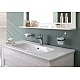Заказать Тумба под раковину Aquanet Бостон М 100 243781 Белая матовая в магазине сантехники Santeh-Crystal.ru