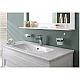 Приобрести Тумба с раковиной Aquanet Бостон М 100 212669 Белая матовая в магазине сантехники Santeh-Crystal.ru