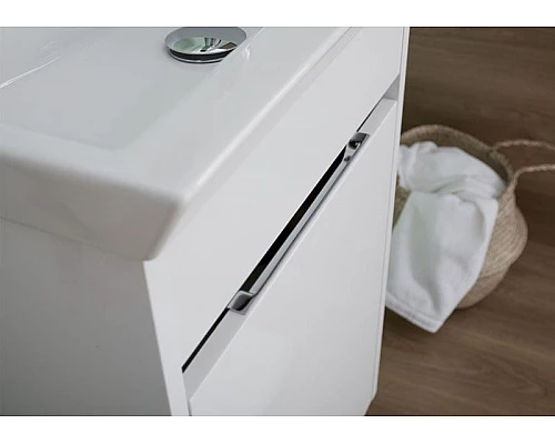 Заказать Тумба под раковину Aquanet Дувр 45 182607 подвесная Белая в магазине сантехники Santeh-Crystal.ru