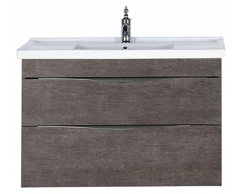 Заказать Тумба под раковину Aquanet Эвора 100 183003 подвесная Дуб антик в магазине сантехники Santeh-Crystal.ru