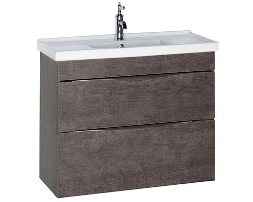 Заказать Тумба под раковину Aquanet Эвора 100 183003 подвесная Дуб антик в магазине сантехники Santeh-Crystal.ru