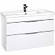 Приобрести Тумба под раковину Aquanet Эвора 100 185195 подвесная Белая в магазине сантехники Santeh-Crystal.ru