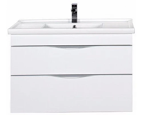 Приобрести Тумба под раковину Aquanet Эвора 100 185195 подвесная Белая в магазине сантехники Santeh-Crystal.ru