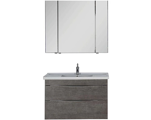 Заказать Комплект мебели для ванной Aquanet Эвора 100 183165 подвесной Дуб антик в магазине сантехники Santeh-Crystal.ru