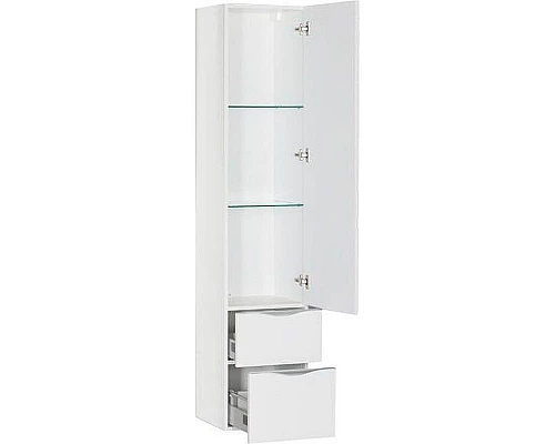 Заказать Шкаф пенал Aquanet Эвора 40 R 184308 подвесной Белый в магазине сантехники Santeh-Crystal.ru