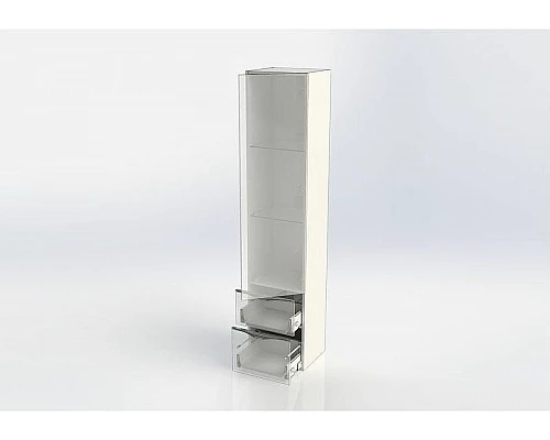 Заказать Шкаф пенал Aquanet Эвора 40 R 184308 подвесной Белый в магазине сантехники Santeh-Crystal.ru