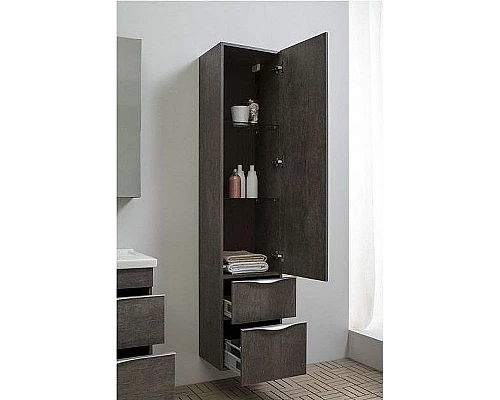 Купить Шкаф пенал Aquanet Эвора 40 R 182999 подвесной Дуб антик в магазине сантехники Santeh-Crystal.ru