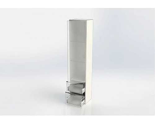 Купить Шкаф пенал Aquanet Эвора 40 R 182999 подвесной Дуб антик в магазине сантехники Santeh-Crystal.ru