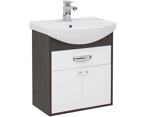 Заказать Тумба под раковину Aquanet Грейс 60 198374 подвесная с ящиком Дуб кантенбери в магазине сантехники Santeh-Crystal.ru