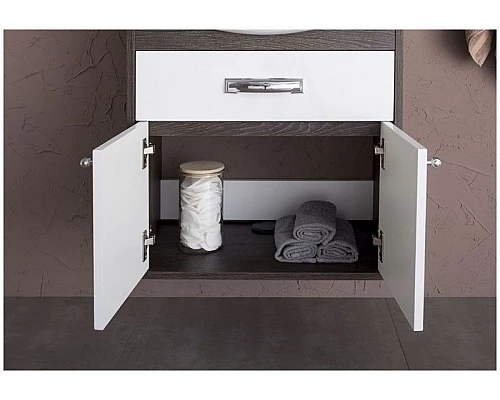 Заказать Тумба под раковину Aquanet Грейс 60 198374 подвесная с ящиком Дуб кантенбери в магазине сантехники Santeh-Crystal.ru