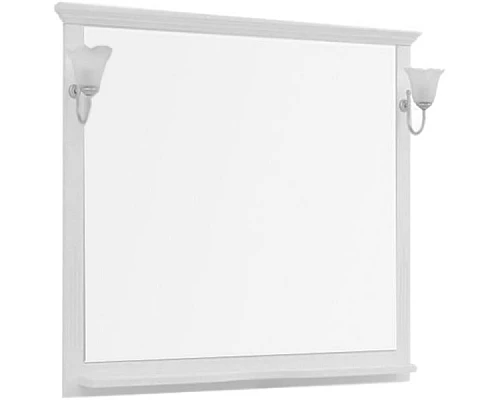 Приобрести Зеркало Aquanet Лагуна 105 175304 Белое в магазине сантехники Santeh-Crystal.ru